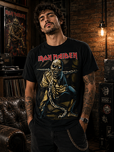 IRON MAIDEN PIECE OF MIND STAMP PRE 100