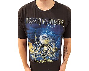 IRON MAIDEN LIVE AFTER DEATH STAMP TS 1181