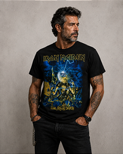 IRON MAIDEN LIVE AFTER DEATH STAMP TS 1181