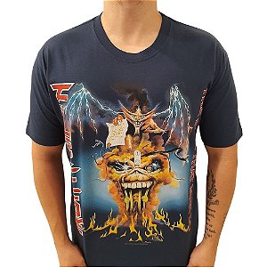 IRON MAIDEN THE EVIL THAT MAN DO - AZUL STAMP TS 1303