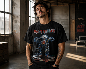 IRON MAIDEN CHOPPER STAMP TS 878