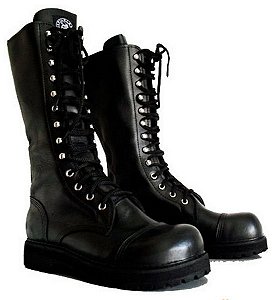 COTURNO VILELA BOOTS 13 FUROS - COURO