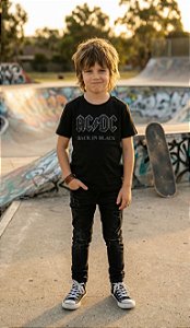 AC DC BACK IN BLACK STAMP KID 059