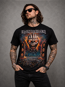 IRON MAIDEN FIERY ED SPREAD STAMP PRE 107