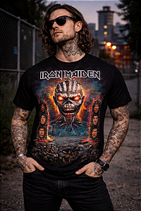 IRON MAIDEN FIERY ED SPREAD STAMP PRE 107