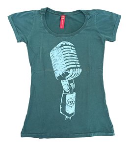 MICROFONE VINTAGE - VERDE