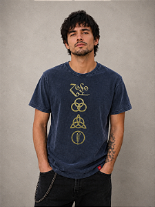 LED ZEPPELIN SIMBOLOS - PRETA