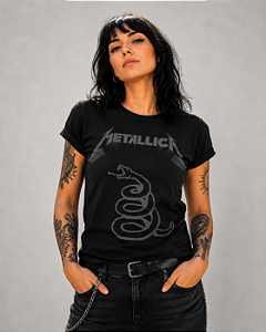 BABY LOOK METALLICA BLACK ALBUM STAMP BB 169