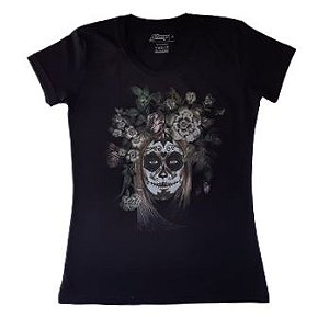 CAVEIRA CATRINA FLORES STAMP FEX 025