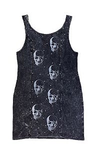 VESTIDO SKULL MARMORIZADO