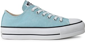 ALL STAR CHUCK TAYLOR PLATAFORMA AZUL BEBÊ