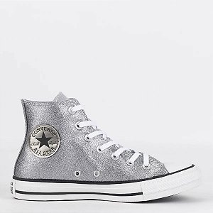 ALL STAR CHUCK TAYLOR PRATA PURO LONA
