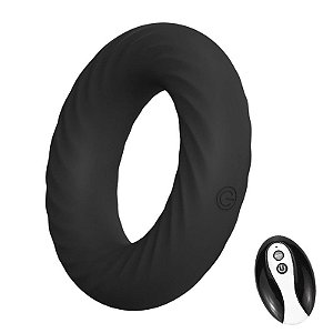 8647 Anel Peniano com Vibro e Controle Remoto