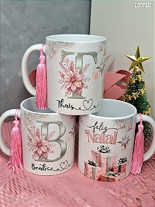 CANECA INICIAL PRATA - NATALINA