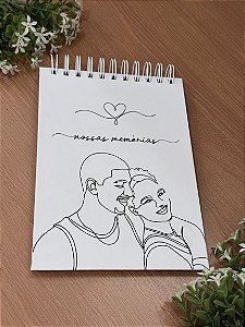 Álbum de Fotos Personalizado – Nossas Memórias