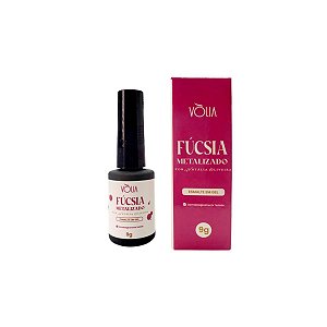 Esmalte em Gel Fúcsia Metalizado - Volia - 9g
