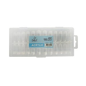 Tips Postiça Realista Acrylic - D&Z 240 Pçs