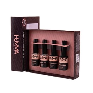 Kit Humma Primer Desidratador Top Coat Gel Base Original