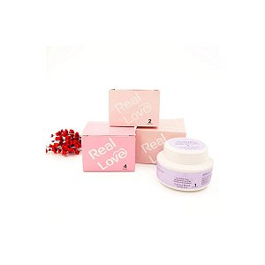 Gel Sólido De Alongamento Powder Gel 4 Cremoso - Real Love