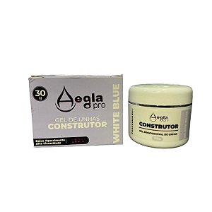 Gel de Unhas Construtor | Aegla Pro 30g | White Blue