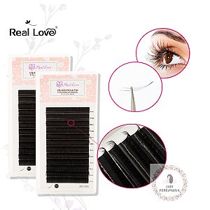 cilios fio a fio real love mix 0.15 DD volume russo 6D