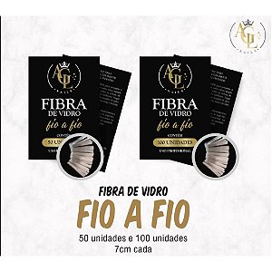 Fibra De Vidro Fio A Fio C/ 100 Unidades Agl Nails Unha Tufo