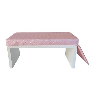 Apoio de Mão Para Mesa Luxo em Couro