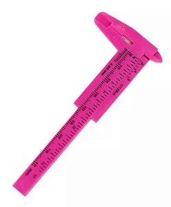 Mini Paquímetro Para Sobrancelha 10 cm