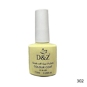 Esmalte D&Z Amarelo N302