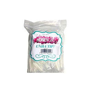 Tips Unha Tips Bailarina Honey Girl Com 600 Transparente