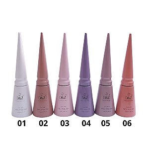 Esmalte em Gel 12ml D&Z Coleção Luxo nude Unidade