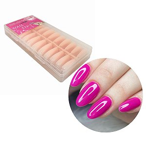unha postiça rose almond helen color #6 soft gel
