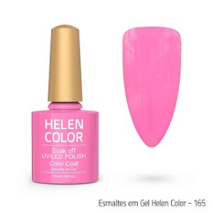 Esmalte Em Gel Helen Color 10 ml 165 rosa