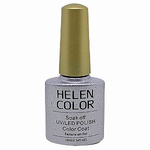 Esmalte Em Gel Helen Color 10 ml 12 prata glitter