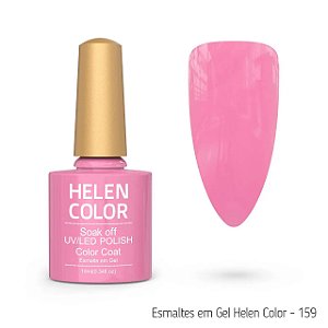 Esmalte Em Gel Helen Color 10 ml 159 rosa