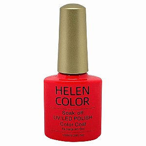 Esmalte Em Gel Helen Color 10 ml 183 vermelho