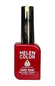 esmalte em gel helen color coleção conexão 12ml 114 vermelho