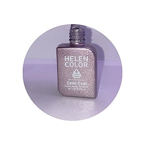 esmalte em gel helen color coleção conexão 12ml 37 prata com glitter