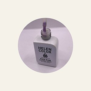 esmalte em gel helen color coleção conexão 12ml 25 cintilante branco