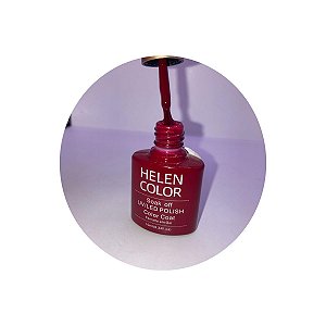 Esmalte Em Gel Helen Color 10 ml 140 vermelho