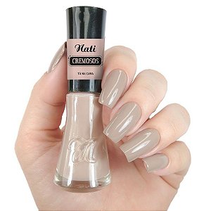 esmalte nati cremoso tá na caraç
