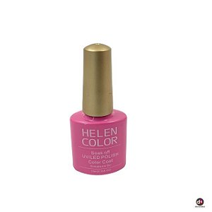 esmalte em gel helen color 119 rosa