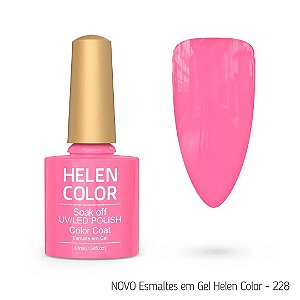 Esmalte Em Gel Helen color 228 rosa