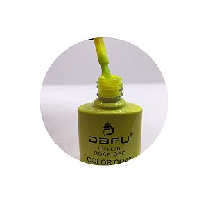 esmalte em gel dafu amarelo 004