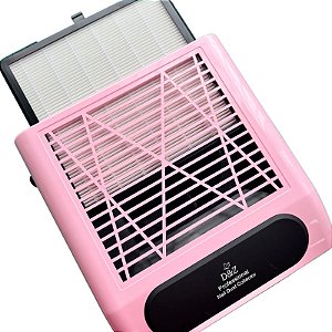 Coletor Unhas Sugador De Pó Aspirador De Unhas Gel D&Z Rosa