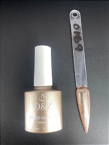 Esmalte Em Gel D&Z uv/gel 040 dourado cintilante