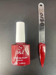 Esmalte Em Gel D&Z uv/gel 050 Vermelho