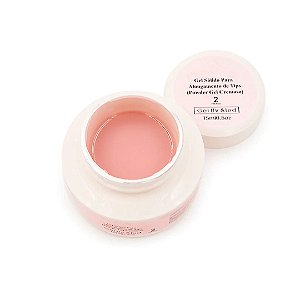 gel sólido para alongamento cremoso real love 2 pink nude
