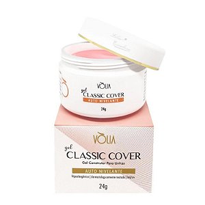 GEL VOLIA CLASSIC COVER 24G AUTO NIVELANTE UNHAS EM GEL