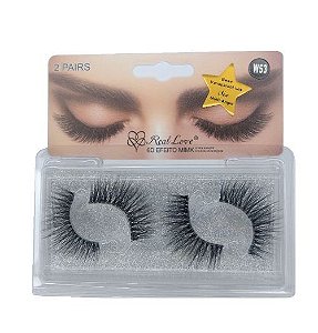 Cilios Postiços Real Love 6D Efeito Mimk